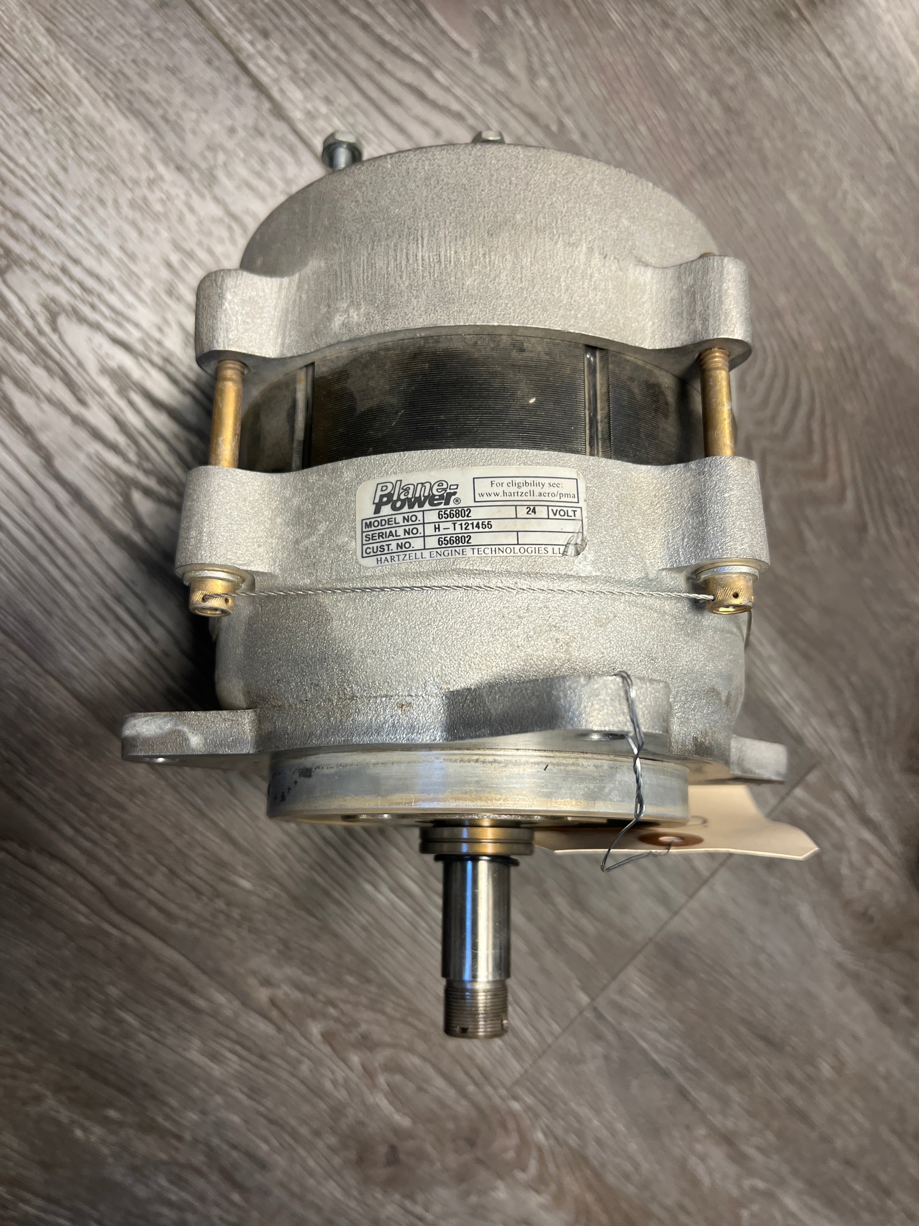 Hartzell Alternator P/N 656802