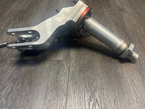 Beringer Brake Assembly with Back Plate 31392-001, Axle 31491-001 and Axle Fitting 29154-001