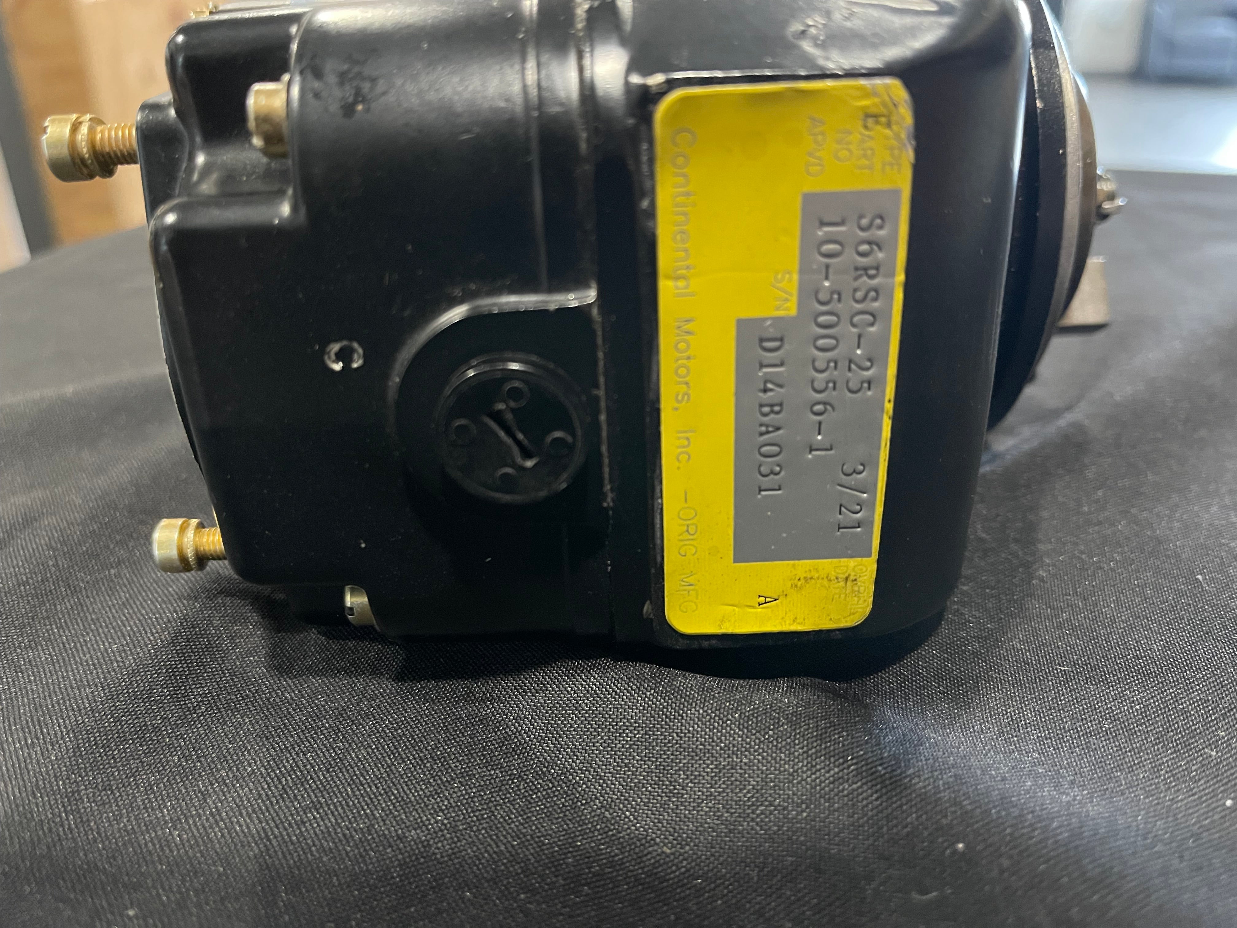 Overhauled CMI Unpressurized Magneto P/N 10-500556-1