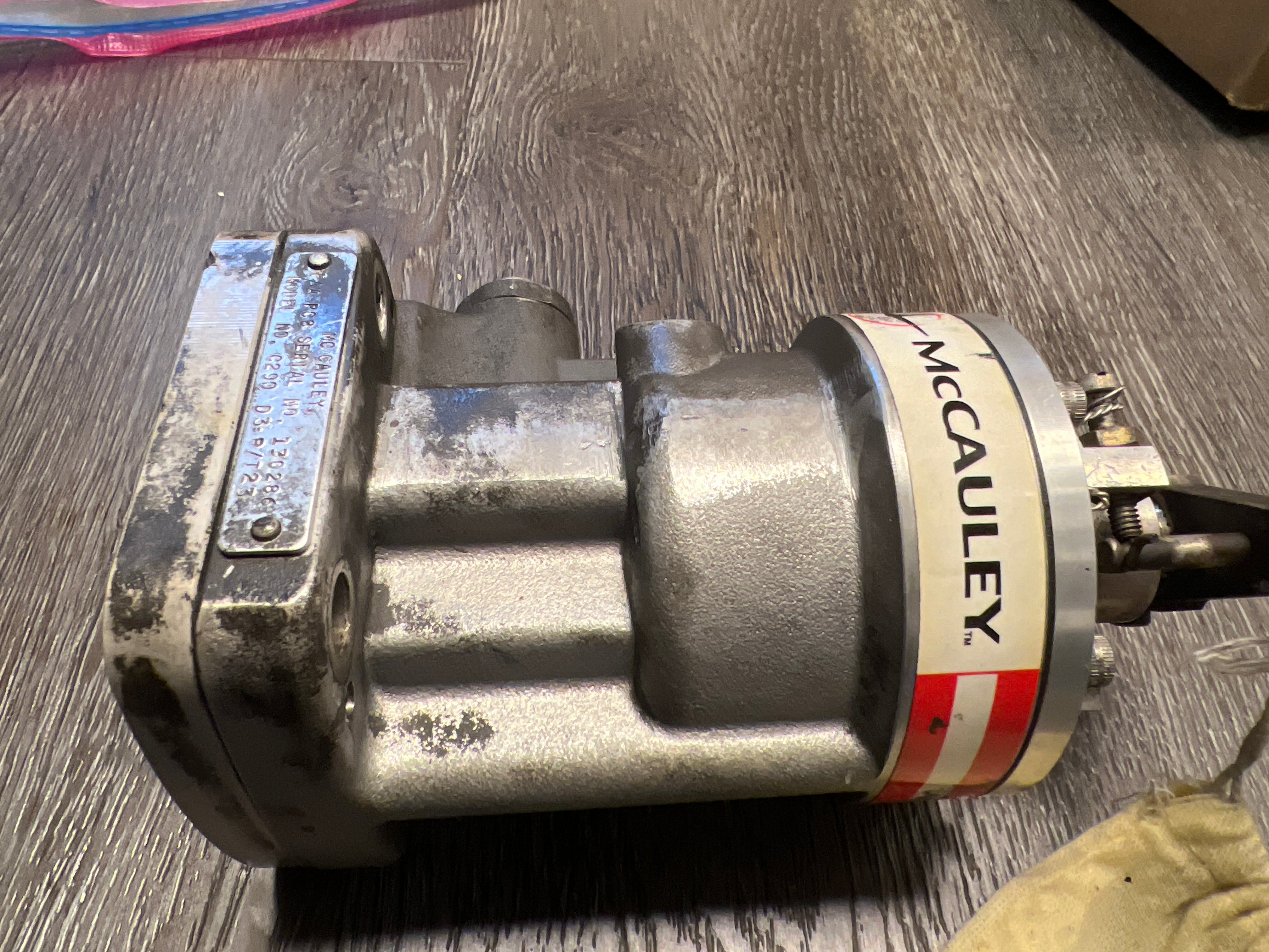 McCauley Propeller Governor P/N C290D3-R-T23