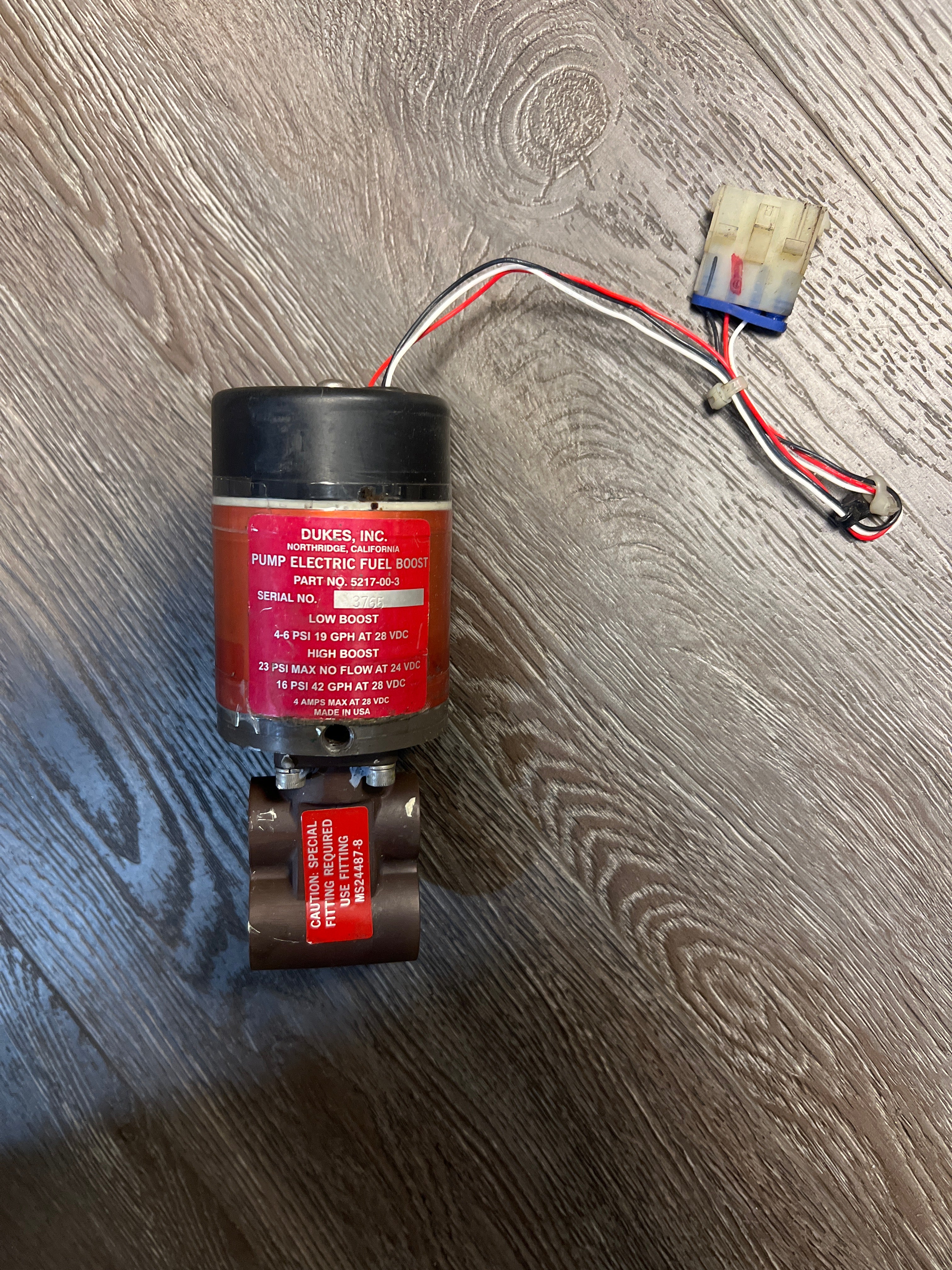 Fuel Pump 11839-001