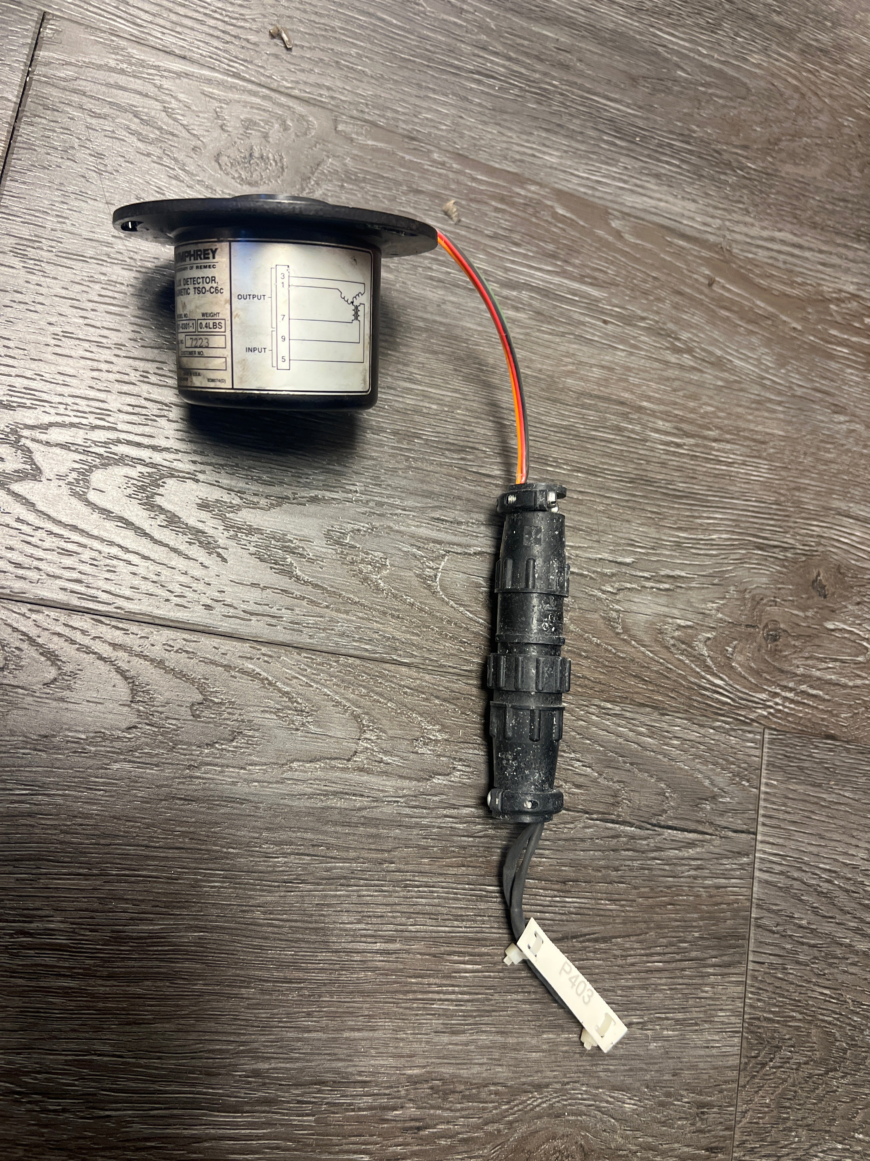 Flux Detector Magnetic P/N 1B495-4