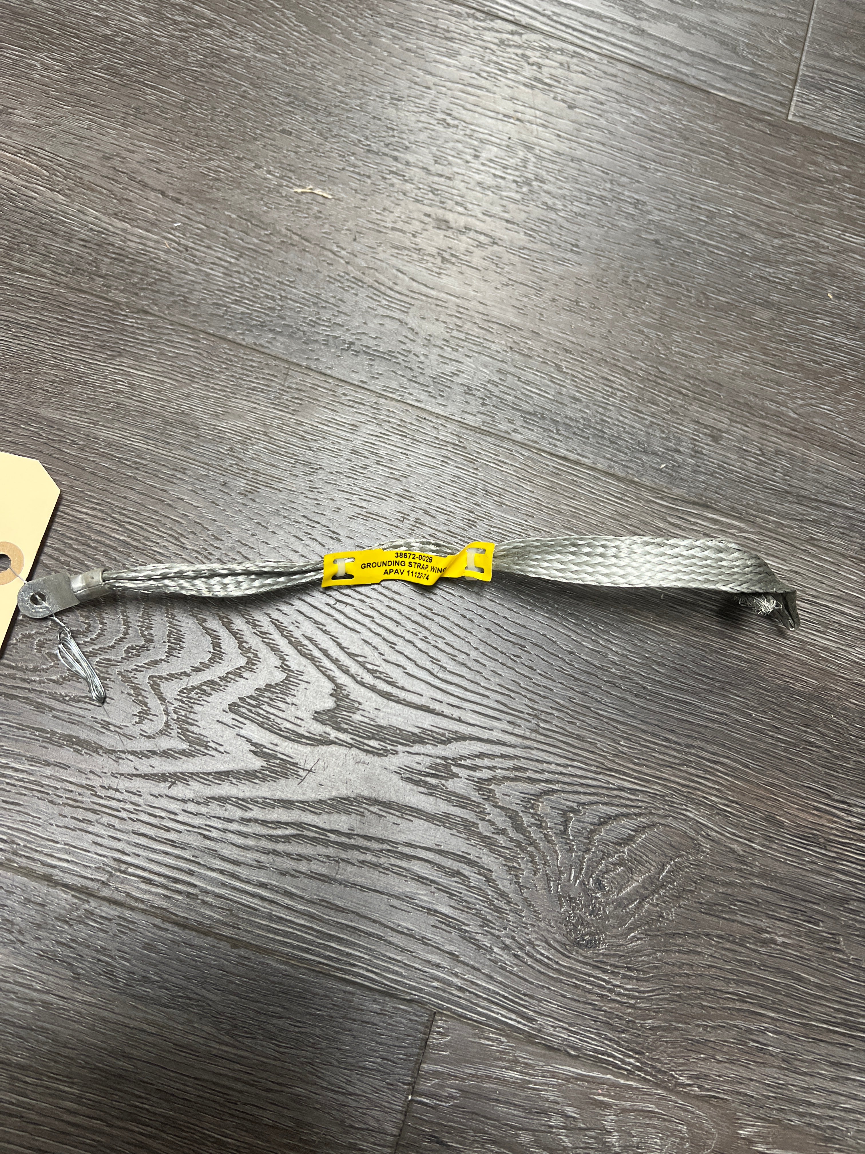 Strap, Grounding, Wing Tip, Sr2X P/N 38672-002