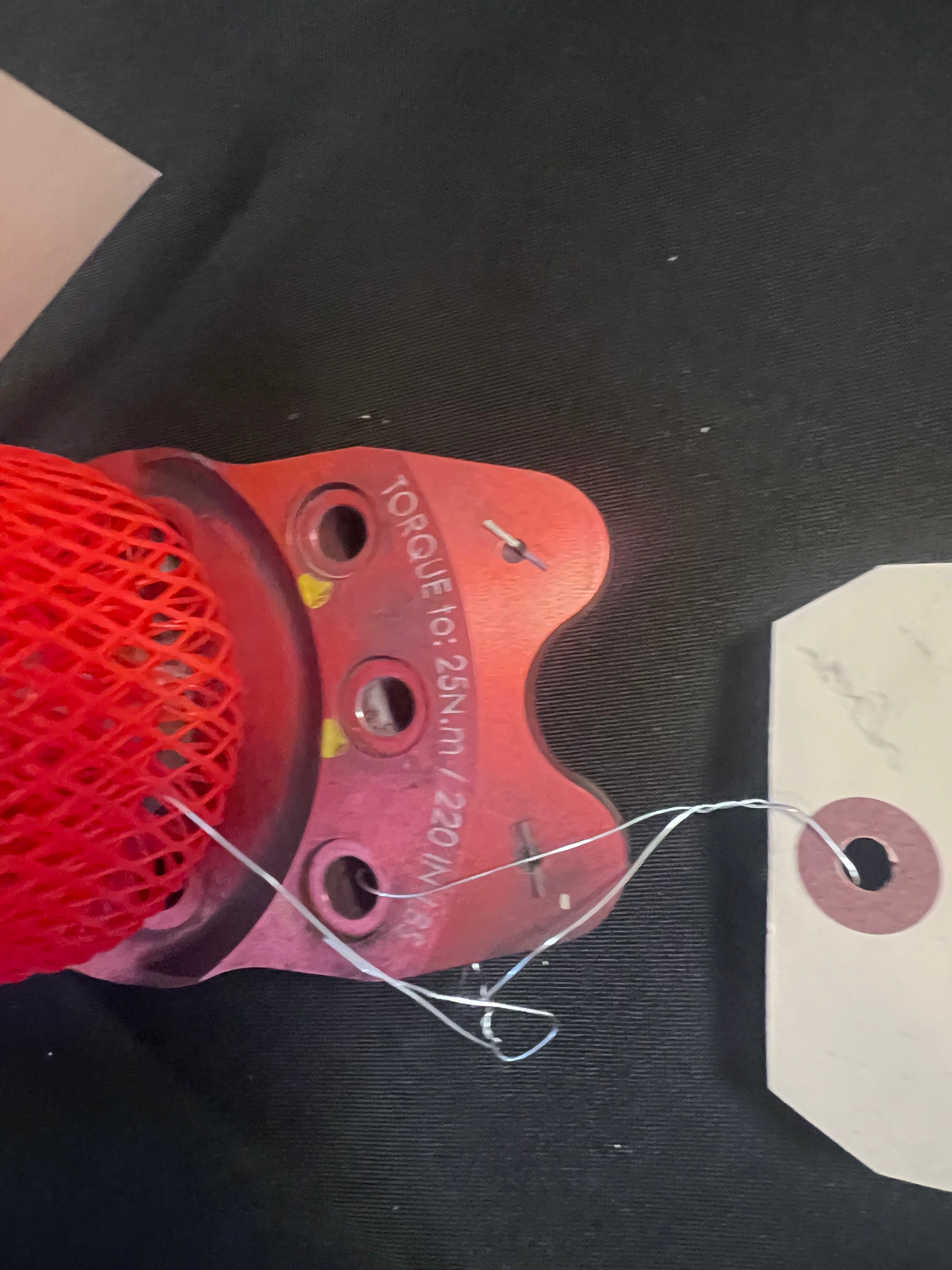 Axle - MLG PN 31491-001 and Back Plate PN 31392-101