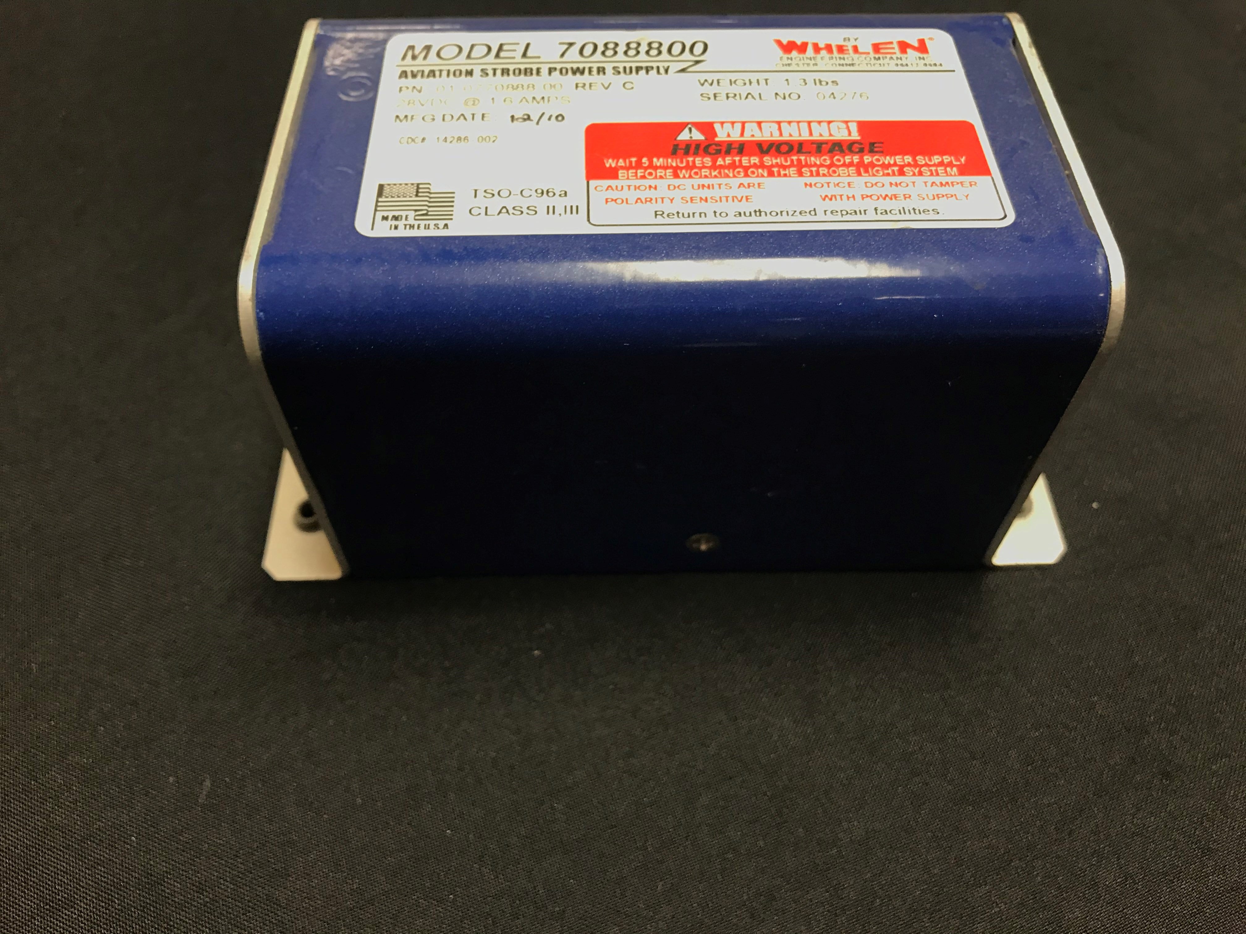 Whelen Strobe Light Power Supply 01-0770888-00